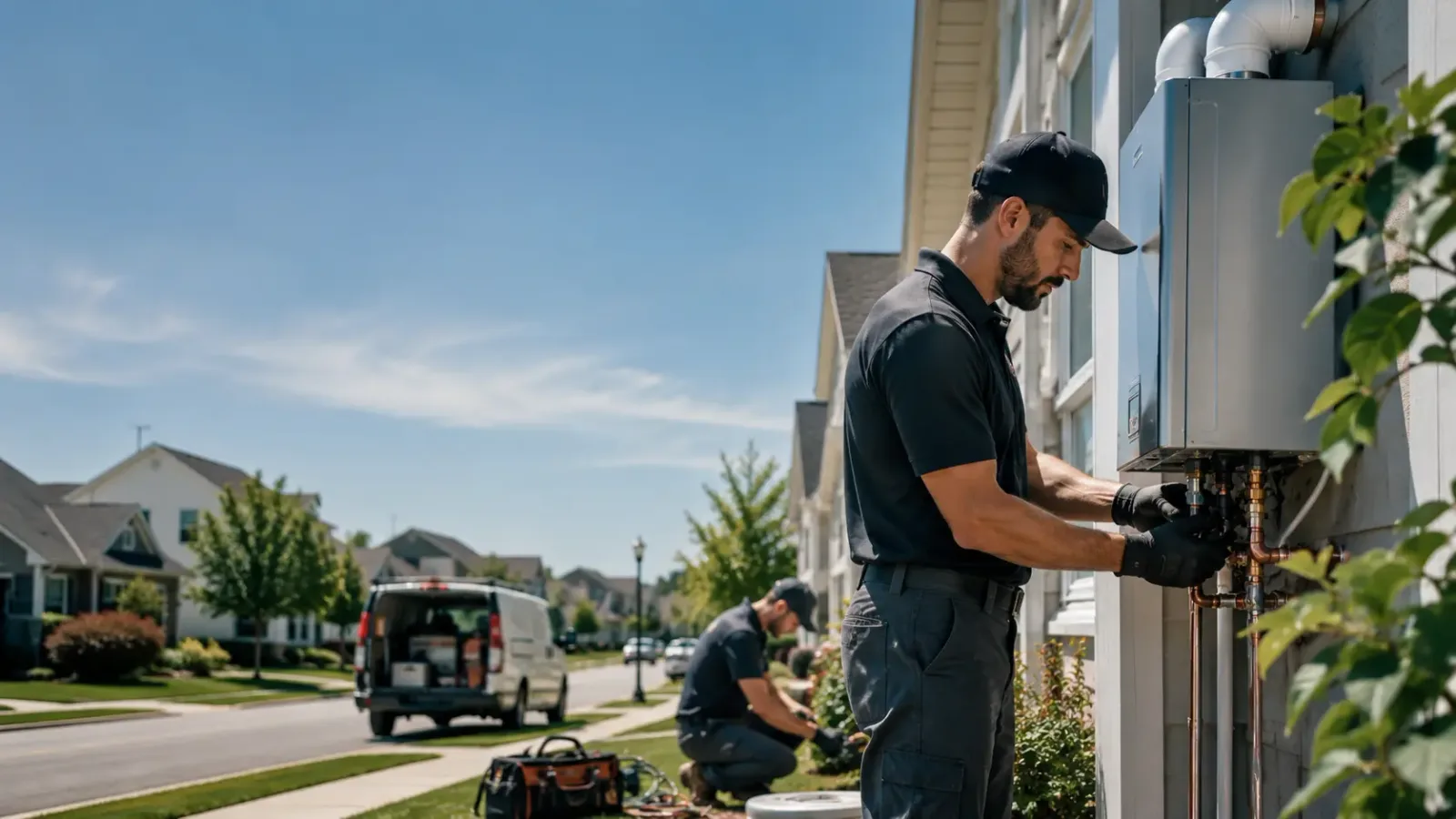 Tankless Water Heater Installation in Voca, TX